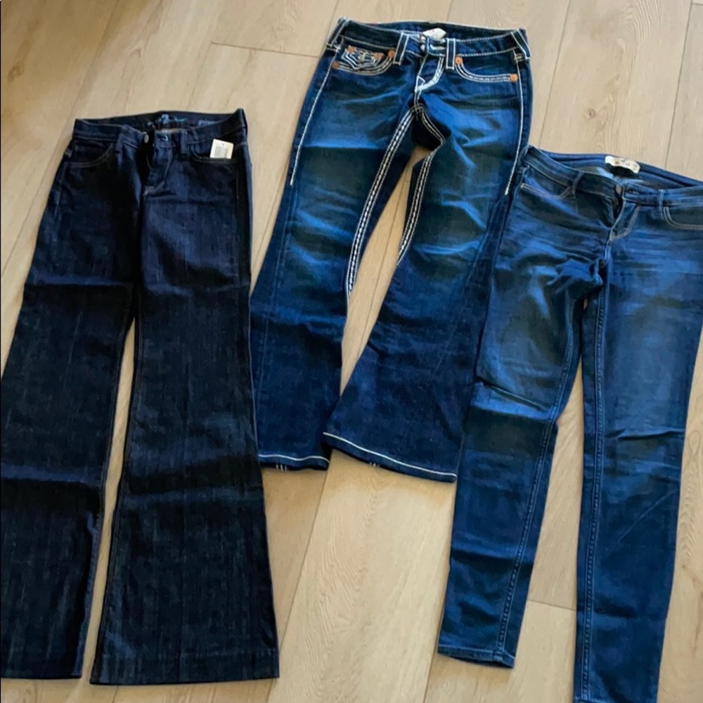 Bundle #12 Jeans - sz 24-25 waist (sz 0)
